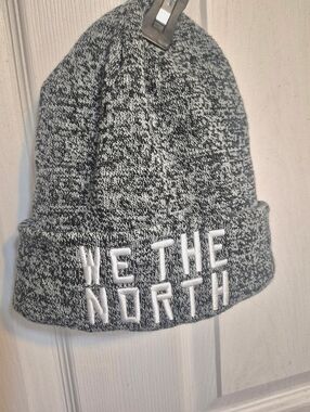 NWOT We The NorthGray & White Marled Knit Beanie.